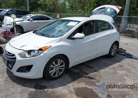 2013 Hyundai Elantra Gt из США, поврежденный, VIN KMHD35LE2DU022637